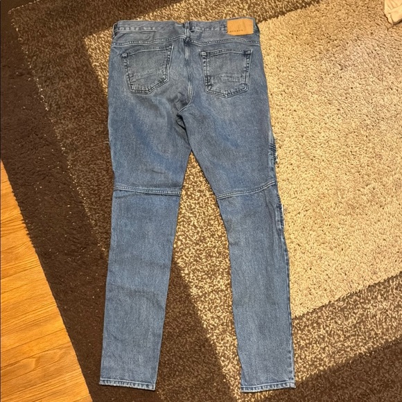 PacSun Blue Skinny Distressed Jeans - Picture 8 of 15